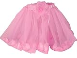 Girls Pink Rose Fairy Tutu with Petals Pink Ballet Tutu