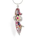 Bat Mitzvah Necklace with Hebrew "Bat Mitzvah" from the Artazia Collection #401 JN