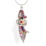 Bat Mitzvah Necklace with Hebrew Bat Mitzvah from the Artazia Collection #401 JN