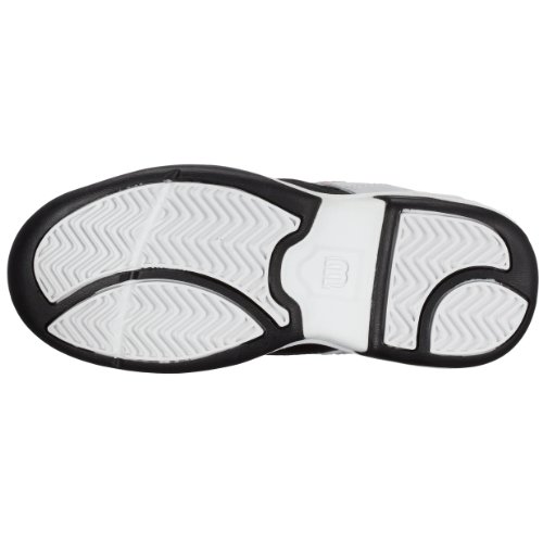 Wilson Pro Staff Advantage wrs979600045, Unisex - Kinder Sportschuhe - Tennis, weiss, (weiß/schwarz/silber rot), EU 37 2/3, (US 5.0), (UK 4.5)