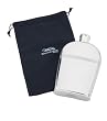 Colonial Williamsburg Hob Nob  Flask with Flannel Bag