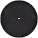 Hide in The Sound - Leather Turntable Platter Mat - Black Suede
