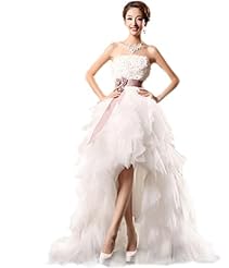  Prom Dress/Wedding Party Dress  With Ruffles