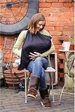 from Mamascarf Mamascarf Breastfeeding Scarf - Black (Model 5060208170009)