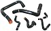 Mishimoto MMHOSE-MUS-86BK Black Silicone Hose Kit Mishimoto MMHOSE-MUS-86BK Black Silicone Hose Kit