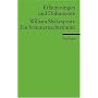 Ein Sommernachtstraum. Erl�uterungen und Dokumente