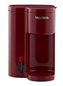 West Bend 56204 Single-Cup Personal Coffee Maker and Water Dispenser, Red