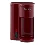 West Bend 56204 Single-Cup Personal Coffee Maker and Water Dispenser, Red