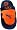 Syracuse Orange Scuff Slipper - Large- Men's (8-9 1/2)-Women's (9-10 1/2)