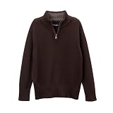 Boys' Cherokee  Zip Sweater - French Roast
