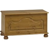 STRAND - Coffre de rangement de chambre en pin ancien