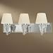 Minka Adamas 3 Light Chrome Vanity Bath 3263-77