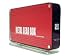 3506uas Metal Gear Box Ii 3.5-in External Usb 2.0 To Sata Hard Drive Case Enclosure (red)