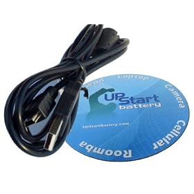 UpStart Battery IFC-400PCU USB Interface Cable for certain Canon EOS Digital Rebel Elura Optura Powershot Vixia Digital Cameras, Includes UpStart Battery Mouse Pad