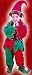 6-Piece Toddler's Christmas Elf Costume Set Size 24M - 2T #7562