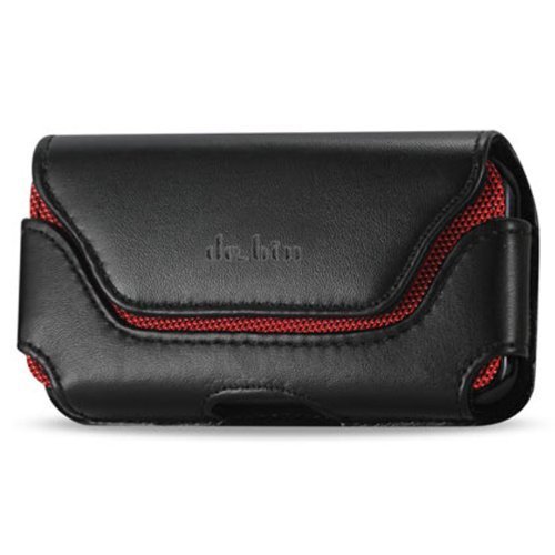 Galaxy Note 5 / Note 4 Belt Case, Debin Leather Galaxy Note 5 Note 4 Holster Case with Belt Clip and Loops, Plus Size Belt Pouch for Samsung Galaxy Note with Another Case on (Spigen and Others)