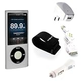 (5ColorsAvailable)5in1iPodNano5thgenerationsiliconecasebundlefor5thGenaccessoriesskincover,armband,carcharger,homecharger,USBcable