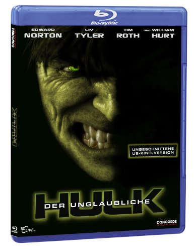 Childrens Toyshop  DVD : Der unglaubliche Hulk (ungeschnittene US-Kinoversion)  [Blu-ray]