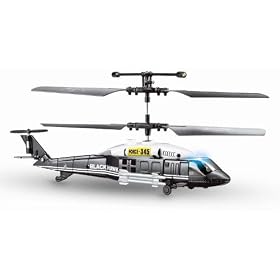 Blackhawk Military RC 3 Channel Mini Gyro Helicopter 345 from Airplane Parts