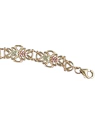 Black Hills Gold Jewelry by Coleman 7 Inch 10K Gold Bracelet