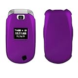 iNcido Brand LG Revere VN150 Cell Phone Rubber Purple Protective Case Facep ....