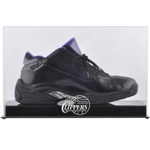 Mounted Memories Los Angeles Clippers Team Logo Basketball Shoe Display Case