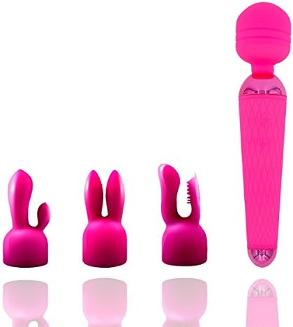 ENO love Variable Speed Wireless USB Rechargeable Waterproof Magic Wand Massager, for Body, Neck, Shoulder Foot, Muscle Pain Relief &amp; Sports Recovery(pink)