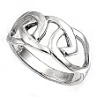 Sterling Silver Plain Rings - Sizes: 5-10