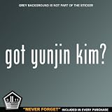 (2x) Got yunjin kim - Sticker - Decal - Die Cut - Vinyl