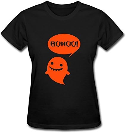Fashion Bohoo Ghost T-shirts- Womens Tee Regular Style