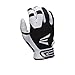Franklin Sports MLB Baseball Batting Gloves - Shok-Sorb X Batting Gloves for Baseball + Softball - Adult + Youth Padded Non-Sting Pair - White + Black - Adult X Large