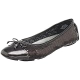 AK Anne Klein Sport Womens Buttons Ballet Flat