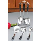 3C Chefmaster 6pc Stainless Steel Kitchen Utensil Set by Chefmaster