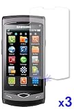 Samsung S8500 Wave Crystal Clear Screen Protector ( 3 Pack )