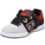 DC Men's Turbo Skate Shoe,Black/Athletic Red,12 M US