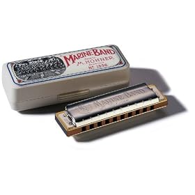 Hohner Marine Band Harmonica, Key of Bb