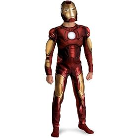 Child Iron Man Muscle Costume