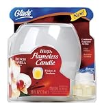 C Johnson Inc 22970 Wisp Flameless Candle, Vanilla