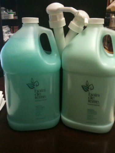 Bain De Terre Jasmine Shampoo& Conditioner Gallon with Pump!