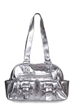 Sheri Diaper Bag in Silver