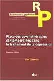 Place des psychoth�rapies contemporaines dans le traitement de la d�pression