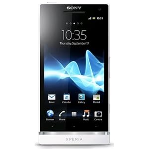 Sony Ericsson Xperia S LT26i 32GB Unlocked GSM Phone with LED-backlit LCD, Touchscreen, Android 2.3 OS, 12MP Camera, Dual Core, GPS, Wi-Fi, Bluetooth, FM Radio - White