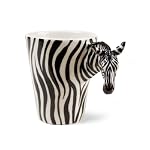 Zebra Handmade Coffee Mug (10cm x 8cm)