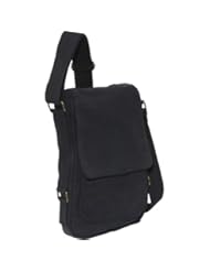 Rothco Vintage Canvas iPad Bag (One Size/Black)