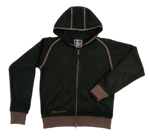 PFIFF Fleecejacke Mit Kapuze, schwarz, XS, 100960-60-SS