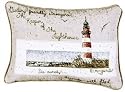 The Keeper of the Lighthouse Decorative Tapestry Toss Pillow