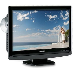 Toshiba 19LV505 19  with Built In DVD Player Black