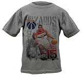 Jordan Crawford Washington Wizards Youth Titanium Caged Player Soft Hand Pigment-Dyed Premium T-Shirt