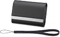 Sony LCS-THP/B Soft Leather Carrying Case for Sony DSC-T Series Digital Cameras (Black)