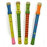 Wooden Recorder - assorted designs, 1 supplied per purchase